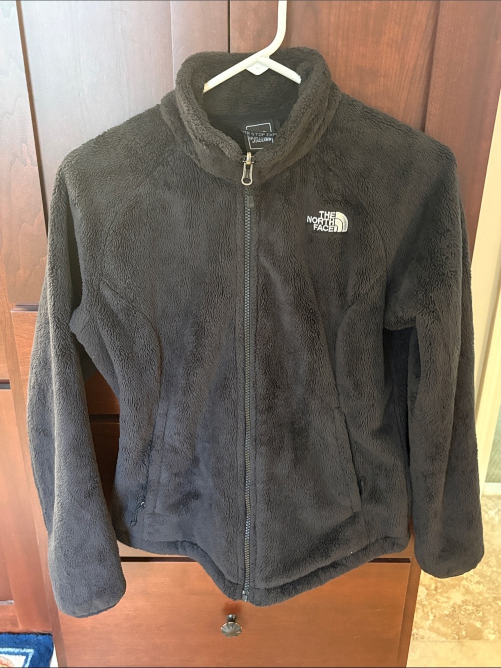 The North Face Women’s Black Plush Full-Zip Jacket